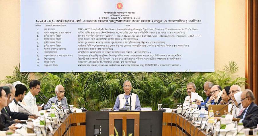 হাওরের প্রকল্প স্থগিত করলো একনেক